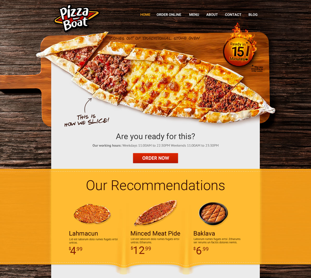 Pizza Boat, image 4 of 6